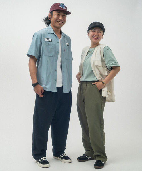 AVIREX(アヴィレックス)の「《Lee × AVIREX》FLeeasy RIPSTOP EASY PANTS / フリージー / リップストップ イージーパンツ(その他パンツ・メンズ・ネイビー/オレンジ/オリーブ系・F)」の8枚目の写真
