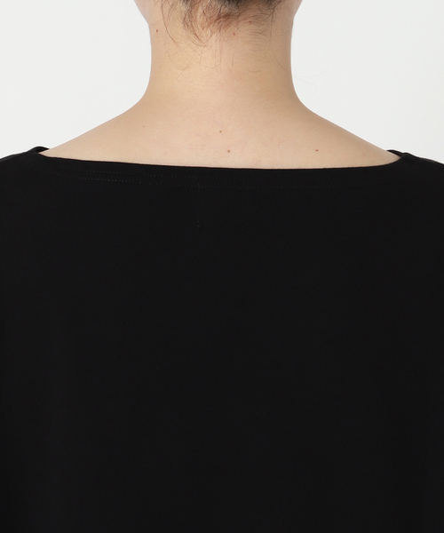 wiffle（ウィッフル）の「別注【WIFFLE/ウィッフル】*RELUME BIG  F/S：カットソー（Tシャツ/カットソー・レディース・ホワイト/ブラック/グリーン/ダークパープル/ブラック系その他・FREE）」の21枚目の写真