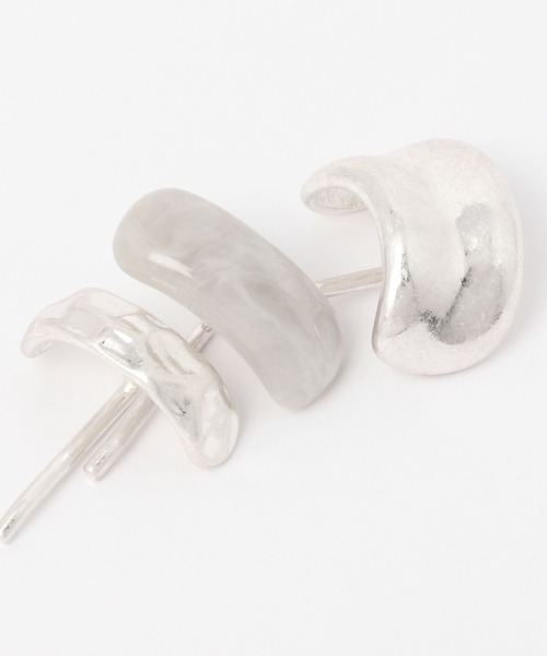 niko and...（ニコアンド）の「メタルコンビ3セットヘアカフ（ヘアピン・レディース・グリーン/イエロー/グレー・0）」の7枚目の写真