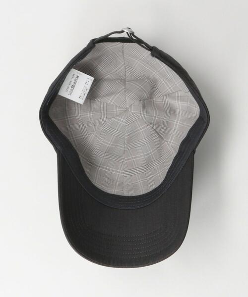 green label relaxing（グリーンレーベルリラクシング）の「GLR TR ツイル ロゴ キャップ（キャップ・メンズ・ベージュ/ダークグレー/ブラック・FREE）」の17枚目の写真