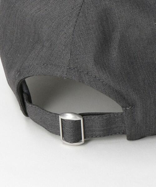 green label relaxing（グリーンレーベルリラクシング）の「GLR TR ツイル ロゴ キャップ（キャップ・メンズ・ベージュ/ダークグレー/ブラック・FREE）」の13枚目の写真