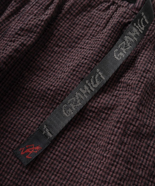 Gramicci(グラミチ)の「【GRAMICCI/グラミチ】O.G. SEERSUCKER G-SHORT/O.GシアサッカーGショーツ/ハーフパンツ(その他パンツ・メンズ・グレー/ネイビー/ワイン・M/L/XL)」の4枚目の写真