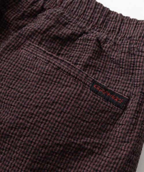 Gramicci(グラミチ)の「【GRAMICCI/グラミチ】O.G. SEERSUCKER G-SHORT/O.GシアサッカーGショーツ/ハーフパンツ(その他パンツ・メンズ・グレー/ネイビー/ワイン・M/L/XL)」の8枚目の写真