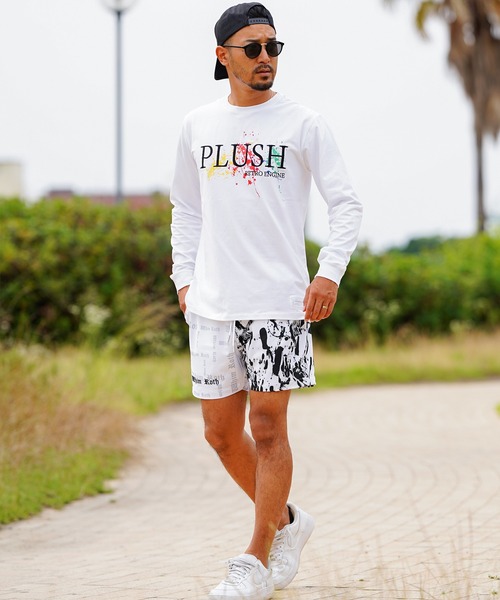 adamsJUGGLER（アダムスジャグラー）の「ペインティングプラッシュロングティー（Tシャツ/カットソー・メンズ・ブラック/ホワイト・XL/L/M/S）」の15枚目の写真