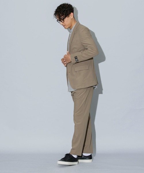 NANO universe（ナノユニバース）の「｢Damerino｣ダメリーノレザースニーカー×BMZソール（スニーカー・メンズ・ホワイト/ブラック・26/27/28）」の4枚目の写真