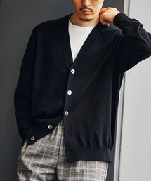 EDIFICE | 14ゲージ ウール Vネックカーディガン(カーディガン/ボレロ)