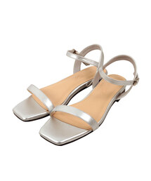 KOBE LETTUCE | [選べる2タイプ]我慢不要のクッション入りフラット華奢サンダル(サンダル)