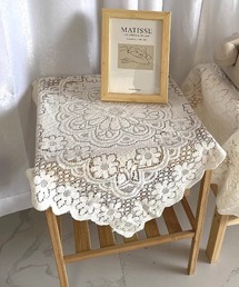 Made in I | フレンチ風シアーレースマルチクロス【小】(ランチョンマット/テーブルウェア)