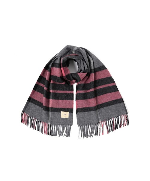 Ray BEAMS（レイビームス）の「Ray BEAMS / MOON チェック ストール（マフラー・レディース・グレー/ブラウン系その他3/オフホワイト・ONE SIZE）」の20枚目の写真