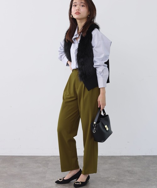 Chez toi（シェトワ）の「ゴールドバックルフラットパンプス（パンプス・レディース・ブラック/オレンジ/ベージュ/ブラウン/ブラック系その他/ゴールド/ベージュ系その他・M/L/S）」の16枚目の写真