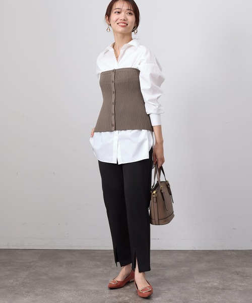 Chez toi（シェトワ）の「ゴールドバックルフラットパンプス（パンプス・レディース・ブラック/オレンジ/ベージュ/ブラウン/ブラック系その他/ゴールド/ベージュ系その他・M/L/S）」の19枚目の写真