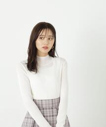 PROPORTION BODY DRESSING | 【美人百花10月号掲載 石崎日梨さん着用商品】シアーリブニット / 1213270907(ニット/セーター)