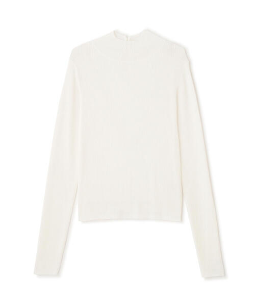 PROPORTION BODY DRESSING（プロポーションボディドレッシング）の「シアーリブニット / 1213270907（ニット/セーター・レディース・ホワイト/ブラック/ピンク・FREE）」の8枚目の写真