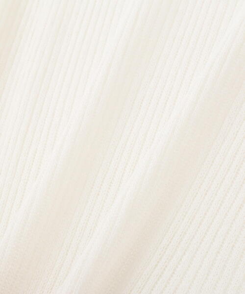 PROPORTION BODY DRESSING（プロポーションボディドレッシング）の「シアーリブニット / 1213270907（ニット/セーター・レディース・ホワイト/ブラック/ピンク・FREE）」の13枚目の写真