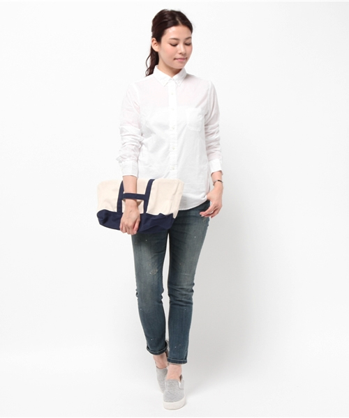 SHIPS for women（シップスフォーウィメン）の「★★GITMAN:コットンボイルシャツ（シャツ/ブラウス・レディース・ホワイト・ONE SIZE）」の6枚目の写真