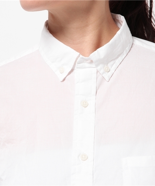 SHIPS for women（シップスフォーウィメン）の「★★GITMAN:コットンボイルシャツ（シャツ/ブラウス・レディース・ホワイト・ONE SIZE）」の7枚目の写真