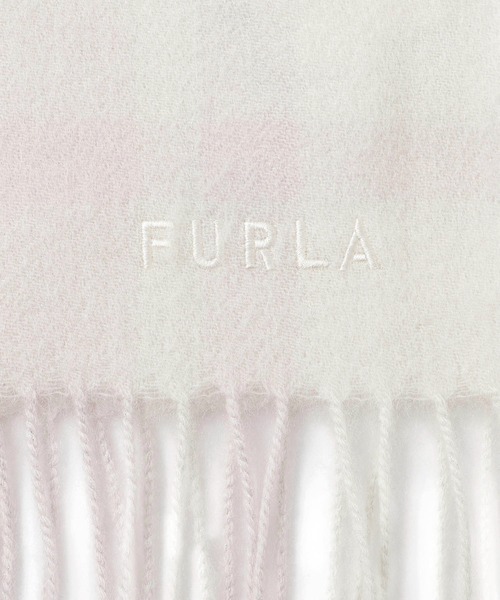 FURLA(フルラ)の「マフラー ラメブロックチェック(マフラー・レディース・ベビーピンク/ライトグレー/オフホワイト/ベージュ・FREE)」の14枚目の写真
