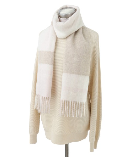 FURLA（フルラ）の「マフラー ラメブロックチェック（マフラー）」 - WEAR