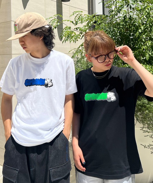 STAY GOLD(ステイゴールド)の「【STAYGOLD】イラスト バックプリント Tシャツ / Illustration Back Print T-Shirt(Tシャツ/カットソー・メンズ・ホワイト/パープル/ブラック/グリーン・L/M)」の5枚目の写真