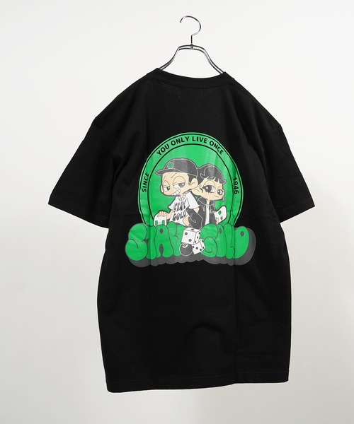 STAY GOLD(ステイゴールド)の「【STAYGOLD】イラスト バックプリント Tシャツ / Illustration Back Print T-Shirt(Tシャツ/カットソー・メンズ・ホワイト/パープル/ブラック/グリーン・L/M)」の18枚目の写真