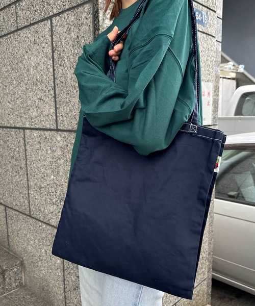 FRUIT OF THE LOOM(フルーツオブザルーム)の「FRUIT OF THE LOOM / FTL BASIC PARTITION TOTE / 80052900(トートバッグ・レディース・グレイッシュブルー/ネイビー/ブラック/カーキ/グリーン/グレー/レンガ/イエロー/ベージュ/オフホワイト/ブラウン/ピンク・ONESIZE)」の8枚目の写真