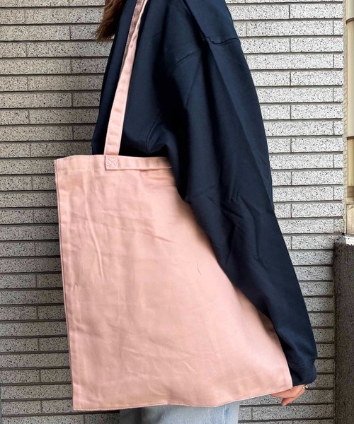 FRUIT OF THE LOOM(フルーツオブザルーム)の「FRUIT OF THE LOOM / FTL BASIC PARTITION TOTE / 80052900(トートバッグ・レディース・グレイッシュブルー/ネイビー/ブラック/カーキ/グリーン/グレー/レンガ/イエロー/ベージュ/オフホワイト/ブラウン/ピンク・ONESIZE)」の11枚目の写真