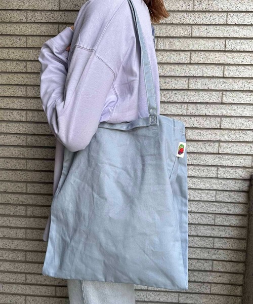 FRUIT OF THE LOOM(フルーツオブザルーム)の「FRUIT OF THE LOOM / FTL BASIC PARTITION TOTE / 80052900(トートバッグ・レディース・グレイッシュブルー/ネイビー/ブラック/カーキ/グリーン/グレー/レンガ/イエロー/ベージュ/オフホワイト/ブラウン/ピンク・ONESIZE)」の9枚目の写真