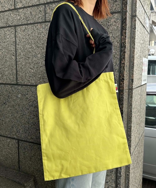 FRUIT OF THE LOOM(フルーツオブザルーム)の「FRUIT OF THE LOOM / FTL BASIC PARTITION TOTE / 80052900(トートバッグ・レディース・グレイッシュブルー/ネイビー/ブラック/カーキ/グリーン/グレー/レンガ/イエロー/ベージュ/オフホワイト/ブラウン/ピンク・ONESIZE)」の10枚目の写真