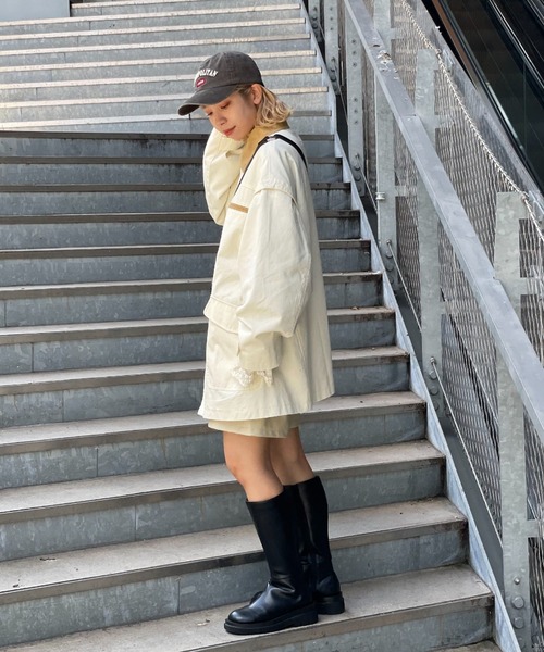 CIAOPANIC（チャオパニック）の「ピグメントロゴ刺繍キャップ（キャップ・レディース・ネイビー/ブラック・FREE）」の14枚目の写真