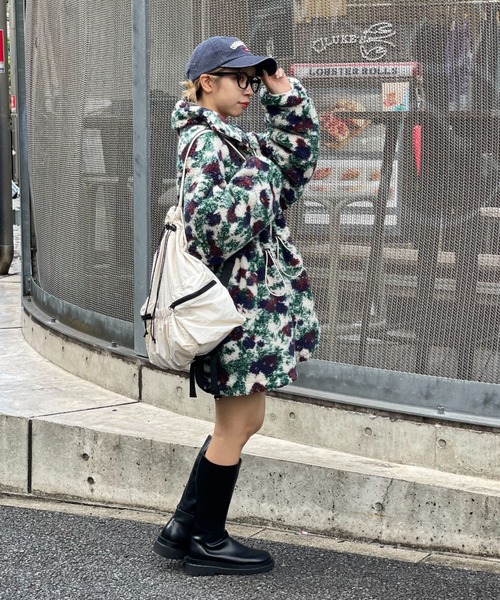 CIAOPANIC（チャオパニック）の「ピグメントロゴ刺繍キャップ（キャップ・レディース・ネイビー/ブラック・FREE）」の4枚目の写真