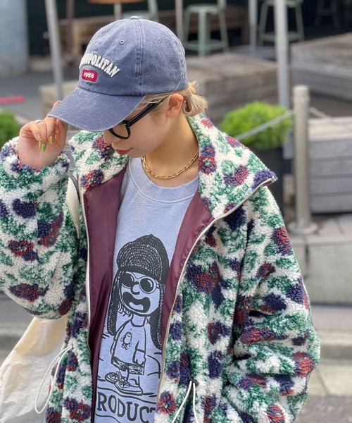 CIAOPANIC（チャオパニック）の「ピグメントロゴ刺繍キャップ（キャップ・レディース・ネイビー/ブラック・FREE）」の6枚目の写真