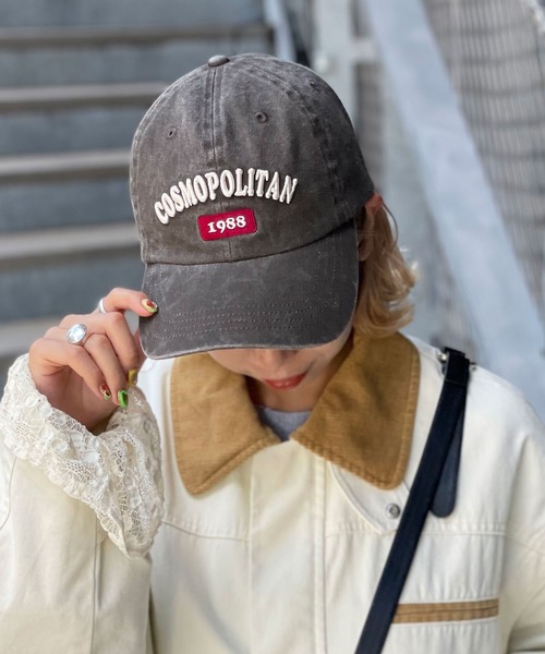 CIAOPANIC（チャオパニック）の「ピグメントロゴ刺繍キャップ（キャップ・レディース・ネイビー/ブラック・FREE）」の16枚目の写真