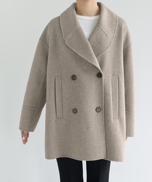 セール】【新色追加】ウールリバーPコート（ピーコート