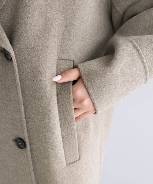 セール】【新色追加】ウールリバーPコート（ピーコート）｜evernavy