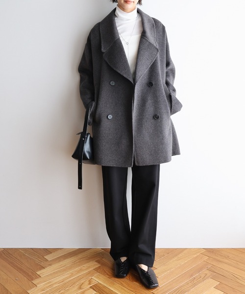 セール】【新色追加】ウールリバーPコート（ピーコート