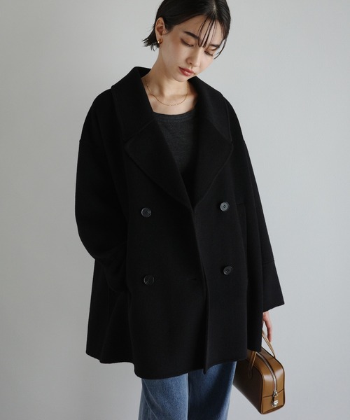 evernavy エバーネイビー　ウールリバーPコート 楽天市場】evernavy エバーネイビー リバー ピーコート