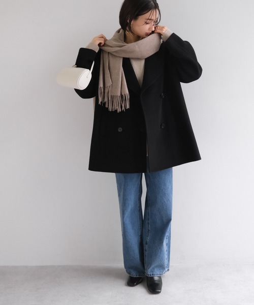 セール】【新色追加】ウールリバーPコート（ピーコート）｜evernavy