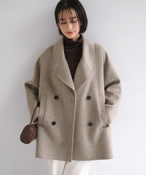 セール】【新色追加】ウールリバーPコート（ピーコート）｜evernavy