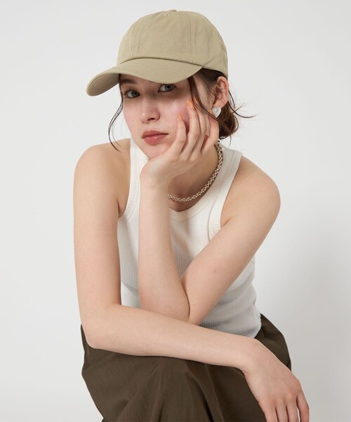 BEAUTY&YOUTH UNITED ARROWS（ビューティーアンドユースユナイテッドアローズ）の「コットン キャップ（キャップ・レディース・ダークグリーン/ブラック/ベージュ/ネイビー/ダークブラウン・FREE）」の22枚目の写真