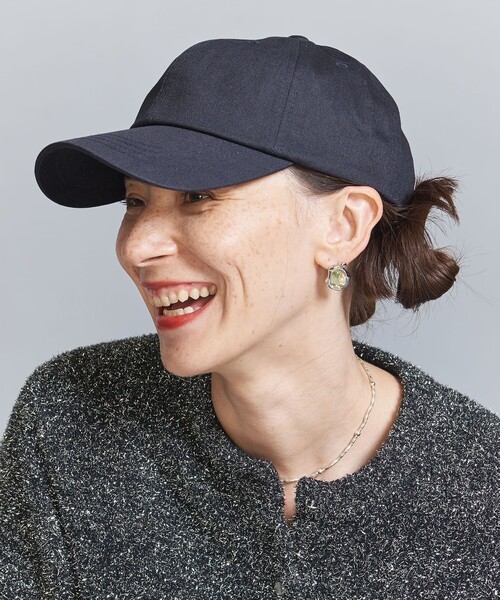 BEAUTY&YOUTH UNITED ARROWS（ビューティーアンドユースユナイテッドアローズ）の「コットン キャップ（キャップ・レディース・ダークグリーン/ブラック/ベージュ/ネイビー/ダークブラウン・FREE）」の12枚目の写真
