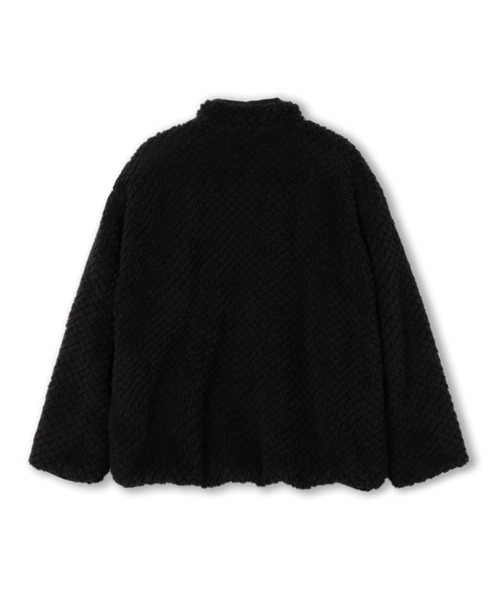 CAMP7（キャンプセブン）の「【CAMP7】「EAZYP」リバーシブルスタンドボアジャケット（ブルゾン・キッズ・ブラック/オフホワイト・140/120/150/130/160/110）」の21枚目の写真