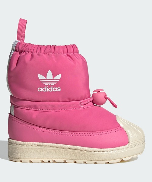 adidas（アディダス）の「SST 360 ブーツ キッズ / SST 360 Boots Kids / アディダスオリジナルス adidas Originals（ブーツ・キッズ・ブラック/ピンク・13.0cm/14.0cm/12cm/15.0cm/16.0cm）」の2枚目の写真