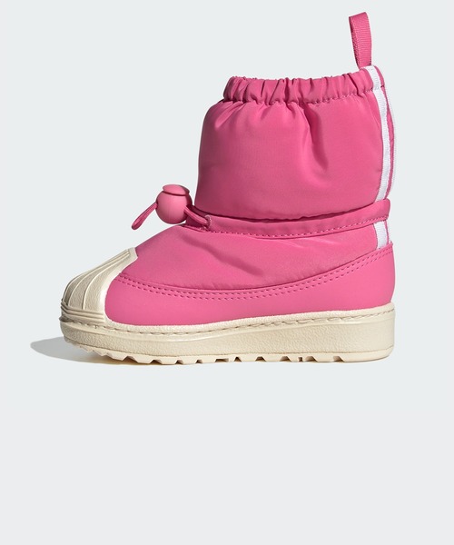 adidas（アディダス）の「SST 360 ブーツ キッズ / SST 360 Boots Kids / アディダスオリジナルス adidas Originals（ブーツ・キッズ・ブラック/ピンク・13.0cm/14.0cm/12cm/15.0cm/16.0cm）」の18枚目の写真