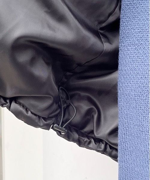 one way(ワンウェイ)の「ボリュームダウンベスト(ダウンベスト・レディース・ホワイト/ブラック・FREE)」の11枚目の写真