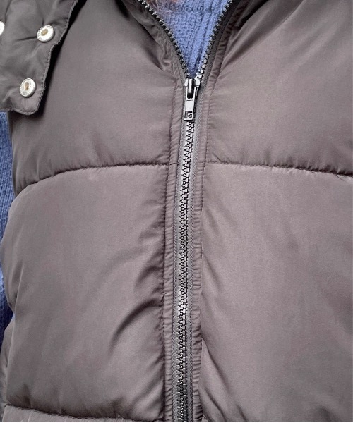 one way(ワンウェイ)の「ボリュームダウンベスト(ダウンベスト・レディース・ホワイト/ブラック・FREE)」の10枚目の写真