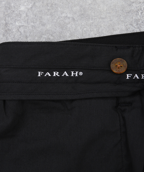 FARAH(ファーラー)の「【FARAH / ファーラー】Two Tuck Wide Tapered Pants(スラックス・メンズ・ブラック・30/32/34)」の15枚目の写真