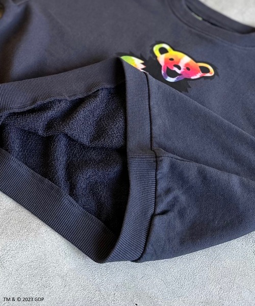 MARKEY'S（マーキーズ）の「【GRATEFUL DEAD/グレイトフルデッド】別注プリントトレーナー（80～150cm）（スウェット・キッズ・杢グレー/オフホワイト/チャコール・110/90/120/150/100/130/140/95/80）」の13枚目の写真
