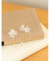 chocomee | flower clear pierce(ピアス（両耳用）)