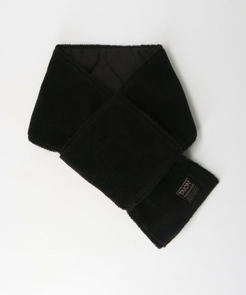 TAION（タイオン）の「＜TAION＞ミリタリー リバーシブル ダウンマフラー（マフラー・メンズ・オリーブ/ネイビー/ブラック/ケリーグリーン/グレー・FREE）」の22枚目の写真