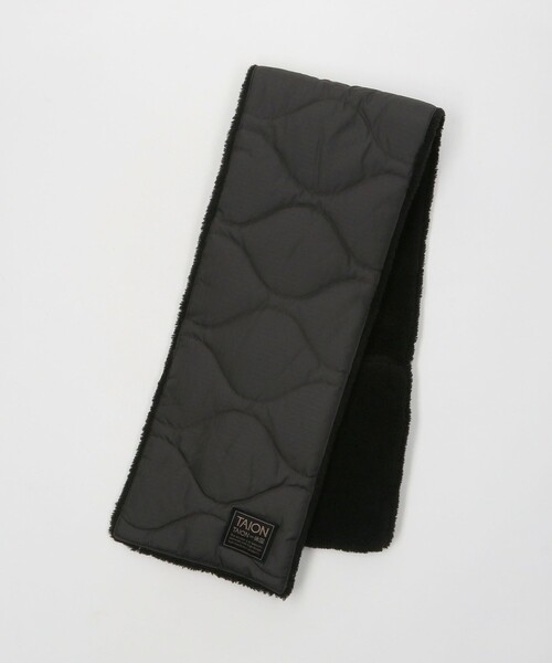 TAION（タイオン）の「＜TAION＞ミリタリー リバーシブル ダウンマフラー（マフラー・メンズ・オリーブ/ネイビー/ブラック/ケリーグリーン/グレー・FREE）」の15枚目の写真